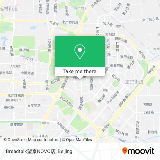Breadtalk望京NOVO店 map