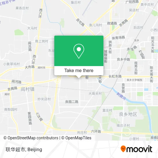 联华超市 map