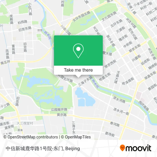 中信新城鹿华路1号院-东门 map