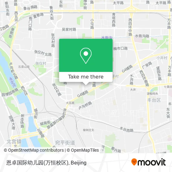 恩卓国际幼儿园(万恒校区) map