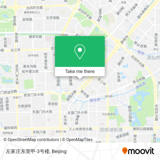 左家庄东里甲-3号楼 map