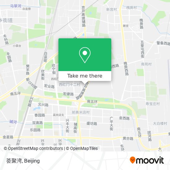 荟聚湾 map