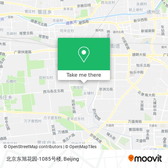 北京东旭花园-1085号楼 map