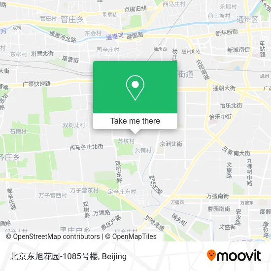 北京东旭花园-1085号楼 map