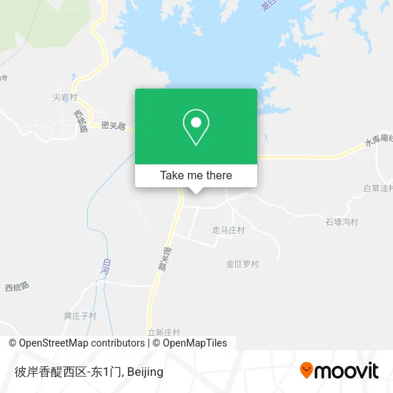 彼岸香醍西区-东1门 map