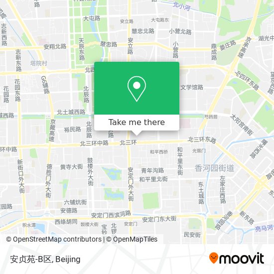 安贞苑-B区 map