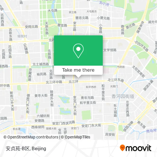 安贞苑-B区 map