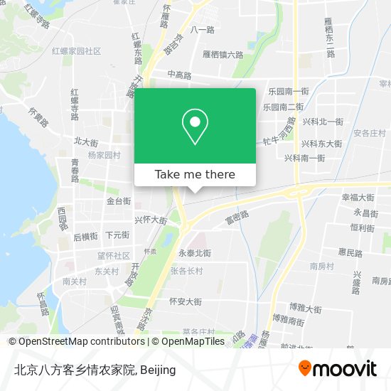 北京八方客乡情农家院 map