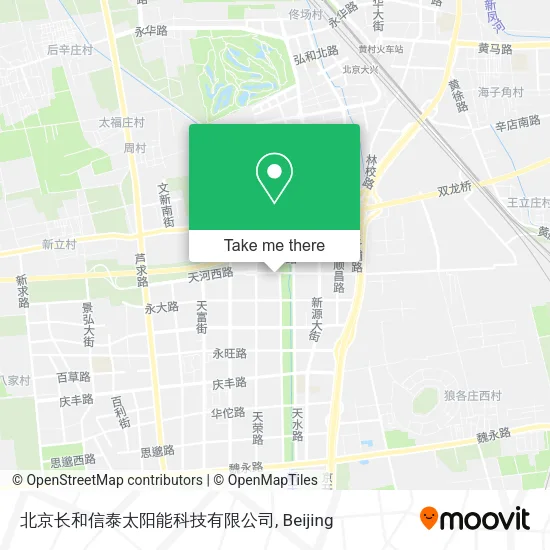 北京长和信泰太阳能科技有限公司 map