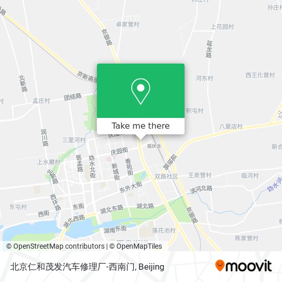 北京仁和茂发汽车修理厂-西南门 map