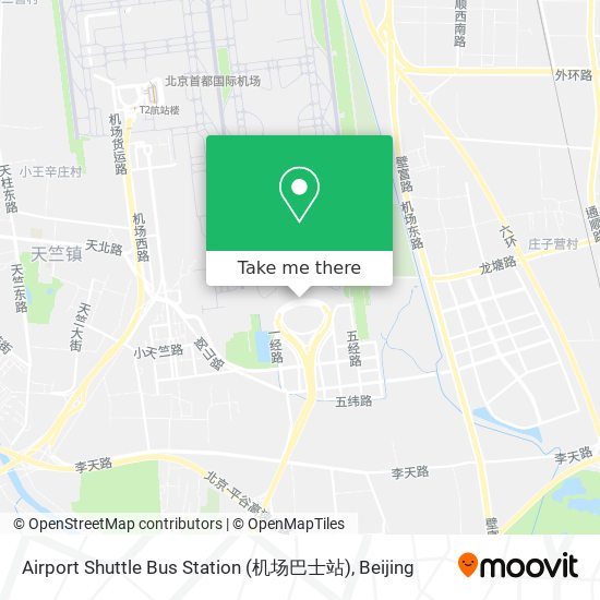 Airport Shuttle Bus Station (机场巴士站) map