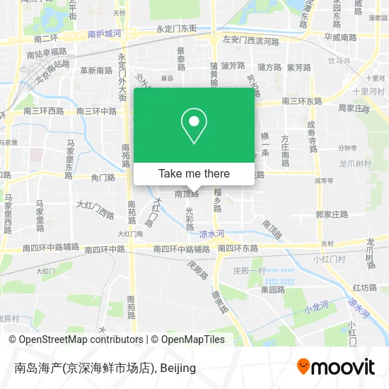南岛海产(京深海鲜市场店) map