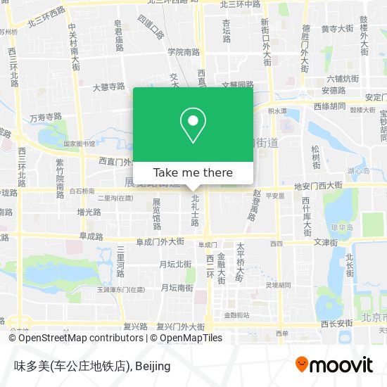 味多美(车公庄地铁店) map