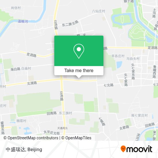 中盛瑞达 map