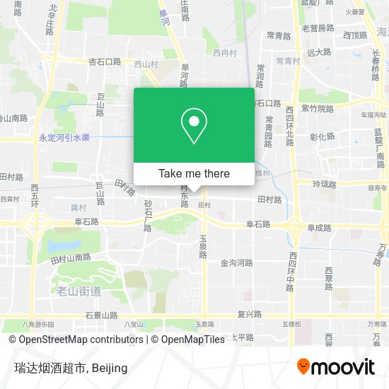 瑞达烟酒超市 map