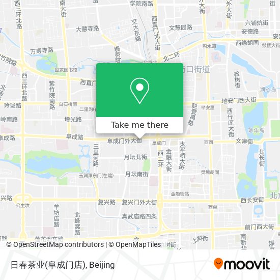 日春茶业(阜成门店) map