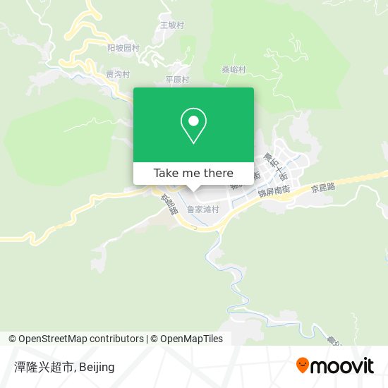 潭隆兴超市 map