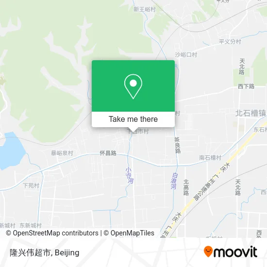 隆兴伟超市 map