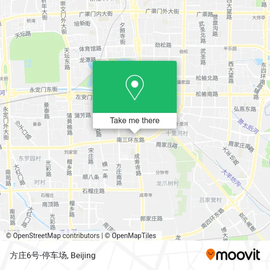 方庄6号-停车场 map