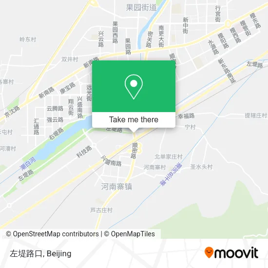 左堤路口 map
