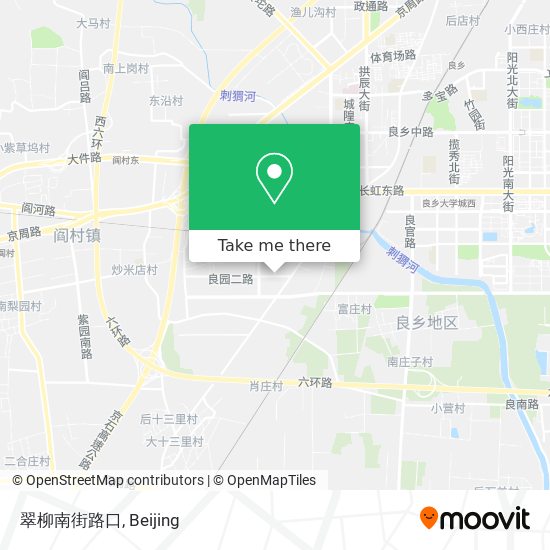 翠柳南街路口 map
