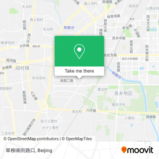 翠柳南街路口 map