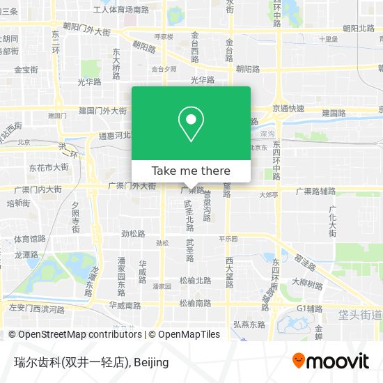 瑞尔齿科(双井一轻店) map