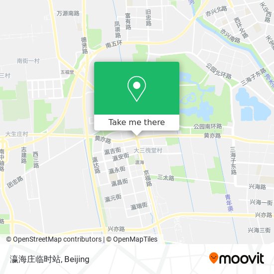瀛海庄临时站 map
