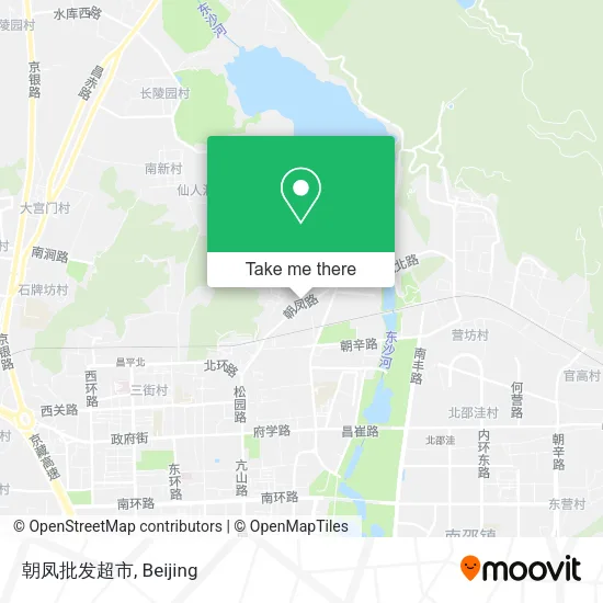 朝凤批发超市 map