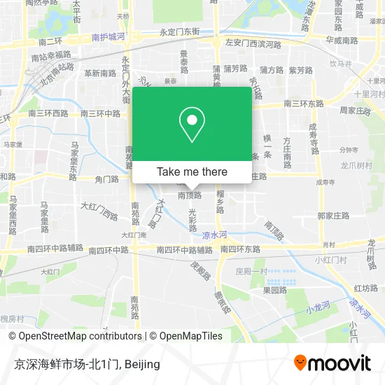 京深海鲜市场-北1门 map