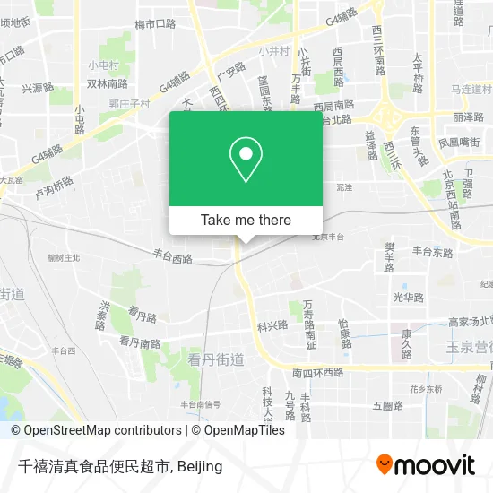 千禧清真食品便民超市 map