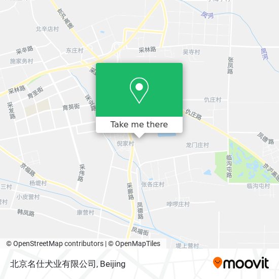 北京名仕犬业有限公司 map