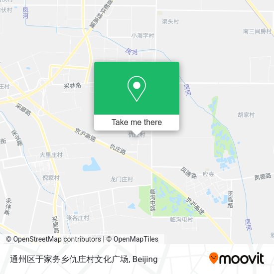 通州区于家务乡仇庄村文化广场 map