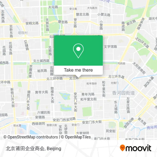 北京莆田企业商会 map