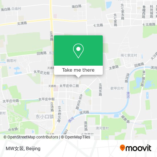 MW女装 map