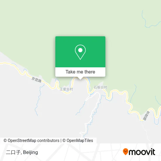 二口子 map