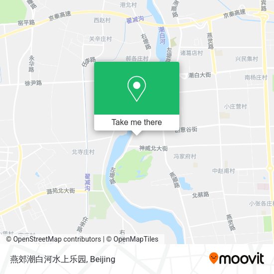 燕郊潮白河水上乐园 map