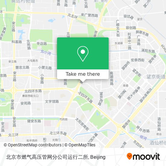 北京市燃气高压管网分公司运行二所 map