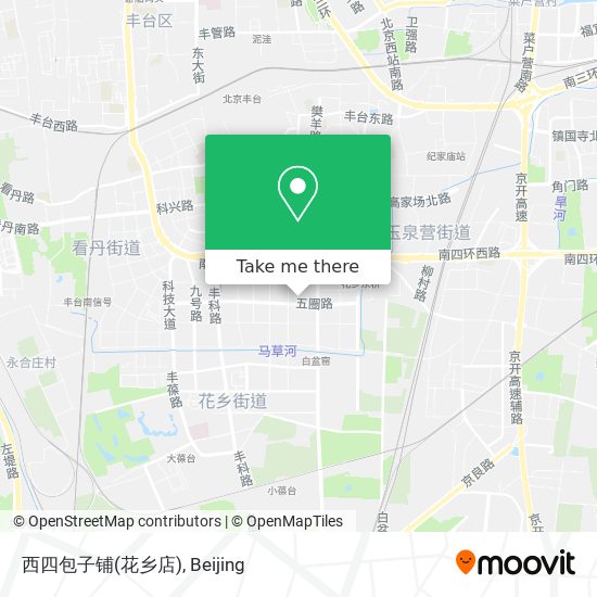西四包子铺(花乡店) map