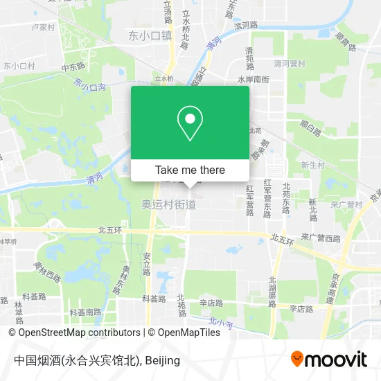 中国烟酒(永合兴宾馆北) map