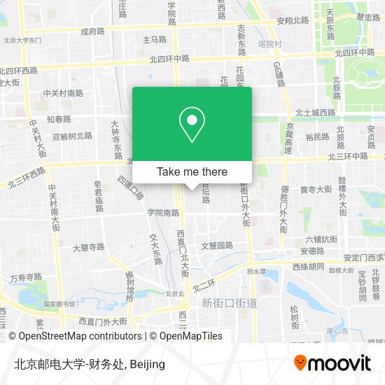 北京邮电大学-财务处 map