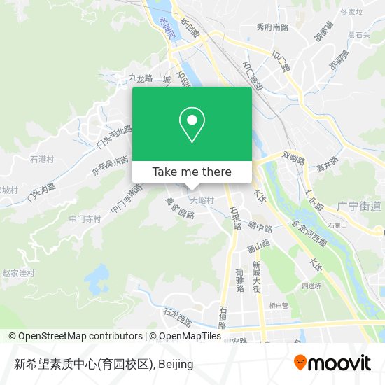 新希望素质中心(育园校区) map