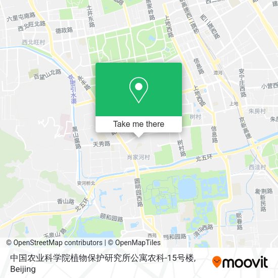 中国农业科学院植物保护研究所公寓农科-15号楼 map
