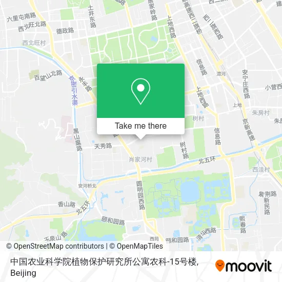 中国农业科学院植物保护研究所公寓农科-15号楼 map