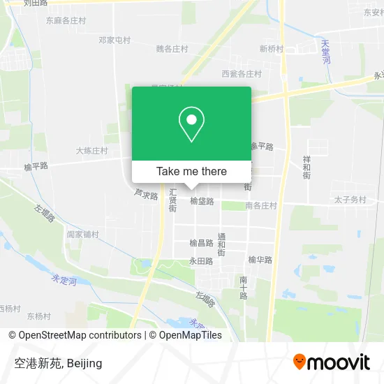 空港新苑 map