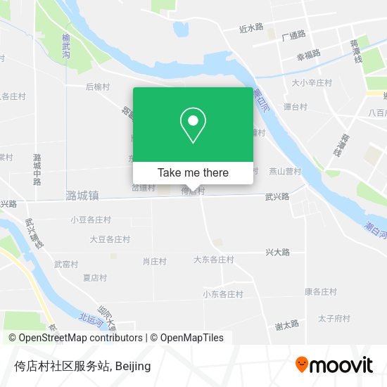 侉店村社区服务站 map
