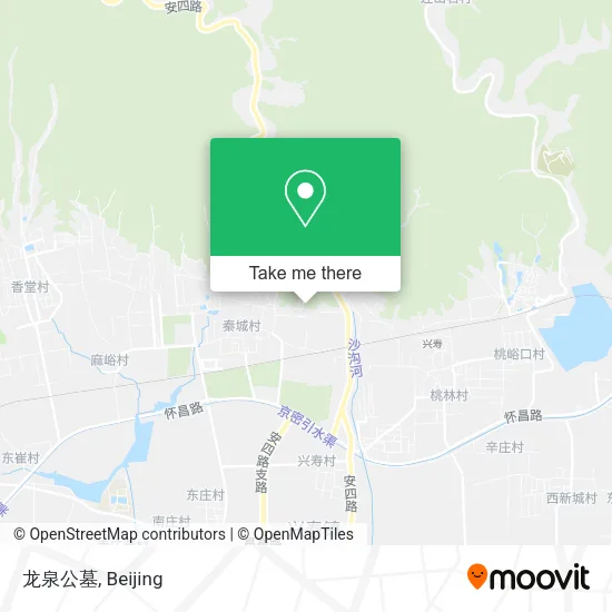 龙泉公墓 map