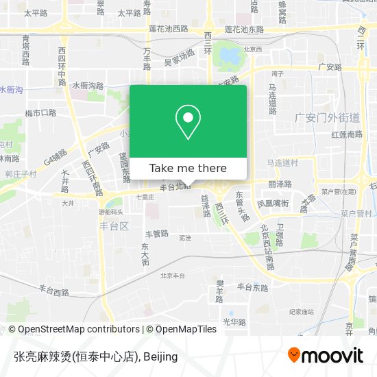 张亮麻辣烫(恒泰中心店) map