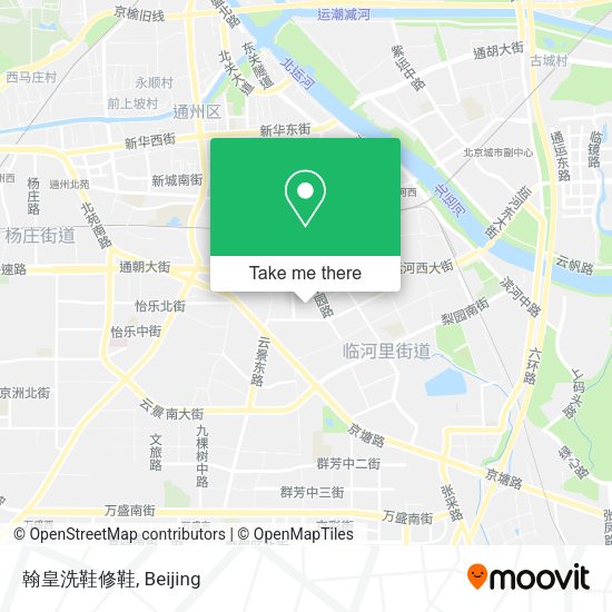 翰皇洗鞋修鞋 map