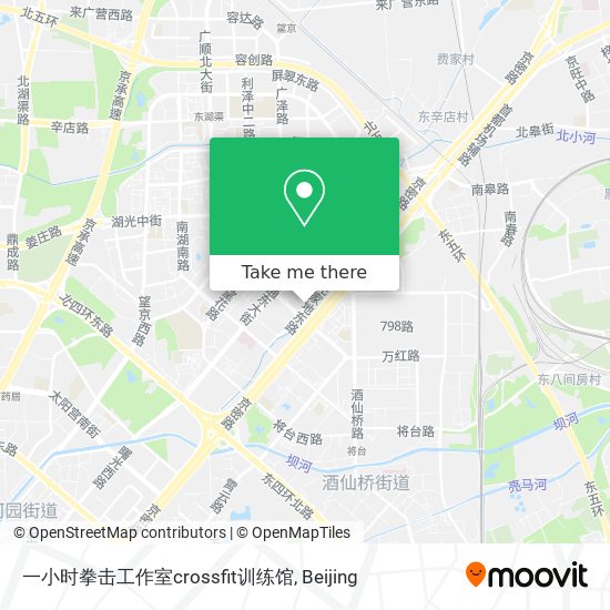 一小时拳击工作室crossfit训练馆 map